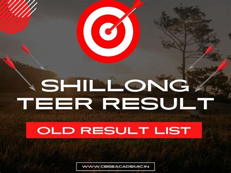 shillong teer result list 2014